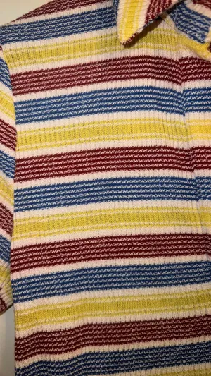 ZARA Striped Crop Top thumbnail 2