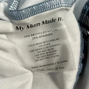 My Mum Made It On the Go Early Tide Plaid Check Micro Hipster Summer Shorts Sz S thumbnail 6