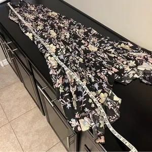 NWOT Free People Heat Wave floral Print Maxi Dress, spaghetti strap racer back,S thumbnail 5