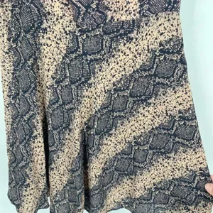 Blue Life Women's Snake‎ Print Sweetheart Corset V-Neck Mini Dress Brown Medium thumbnail 6