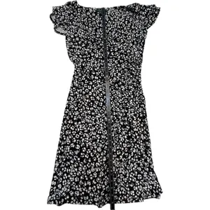 Lauren Ralph Lauren Faux Wrap Dress V-Neck Flutter Sleeve Side Ruching 8 thumbnail 8