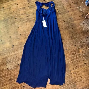 Ever Pretty navy sleeveless L layered flowy maxi dress thumbnail 3