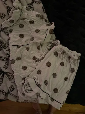 Fall leopard pumpkin sleepwear  thumbnail 2