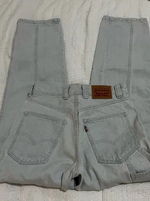 Levi's Women's Wide-Leg Carpenter Jeans Sz 25x31 Light Wash thumbnail 7