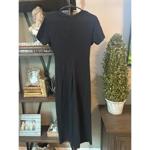 Birgitte Herskind Zach T Shirt Midi Dress Black Womens Size Medium thumbnail 6