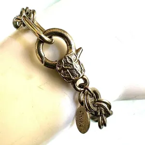 Silver tone Cookie Lee Fashionista High Heel Shoes Purses Charm Bracelet thumbnail 9
