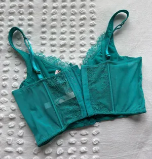 Victoria's Secret Lace Bustier Corset Top thumbnail 6