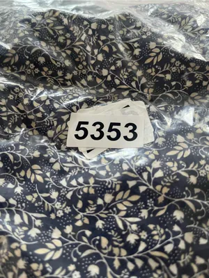 Old Navy 100% Cotton Navy Blue Floral Smocked Midi Dress Large Coastal thumbnail 10