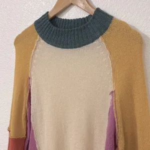 PROMESA Colorblock Sweater with Bell Sleeves thumbnail 3