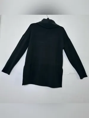 SPANX AirEssential Black Cowlneck Tunic Pullover
Sweater Turtleneck Women's M thumbnail 4