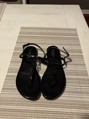 Guess Patent Leather Strappy Sandals thumbnail 2