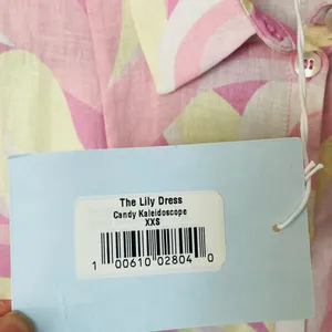 NWT Hill House Lily Candy Kaleidoscope Pink Dress Size XXS thumbnail 7