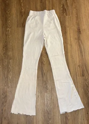 Cream Flared Leggings Wild Fable Bell Bottom thumbnail 4