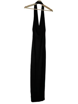 IRO Rubini Dress Black Halter Midi thumbnail 6