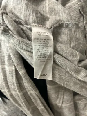 Vineyard Vines Gray and White Striped Long-Sleeve Polo thumbnail 5
