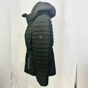 Tommy Hilfiger Women’s Black Quilted Hooded Jacket thumbnail 9