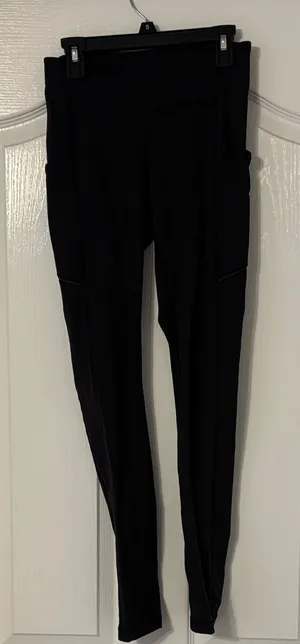 Lululemon Athletica Black High-Waisted Leggings thumbnail 1