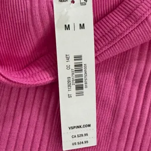 Victoria’s Secret PINK Ribbed Cami Top Cropped Medium NEW thumbnail 5