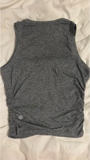 Heather, Gray, Lululemon tank top thumbnail 2