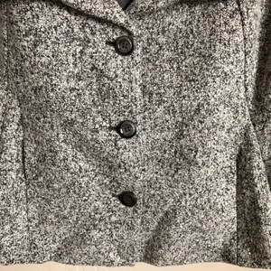 LTD‎ Wool Blend Coat Gray Size XS thumbnail 6