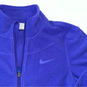Nike therma fit purple jacket thumbnail 2