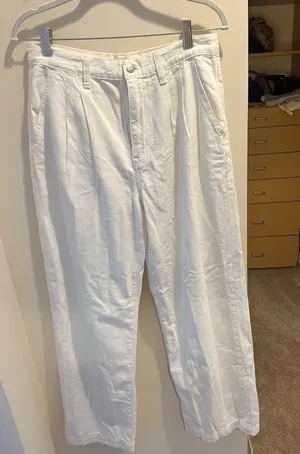 Madewell White Jeans thumbnail 1