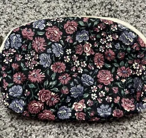 Mini vintage makeup bag Black thumbnail 1
