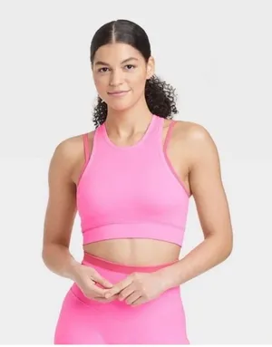 JoyLab Sports Bra and Biker Shorts Set thumbnail 1