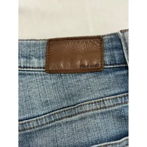 Madewell Skinny Flare Jeans High Rise Medium‎ Wash Blue Denim Size 27 thumbnail 12
