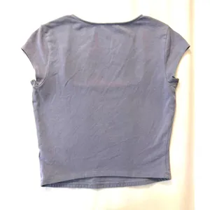 GARAGE Portia Square Neckline T Shirt in English Manor Blue sz. M thumbnail 5