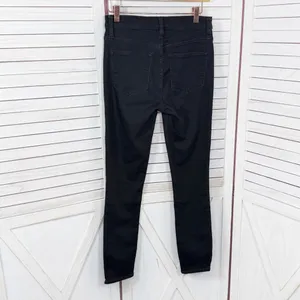 J. Crew High Rise Jegging Skinny Ankle Pants‎ Black 27 4 thumbnail 3