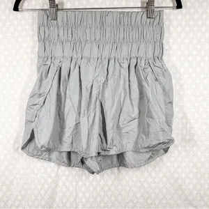 Free‎ People Movement Grey High Rise The Way Home Shorts thumbnail 2