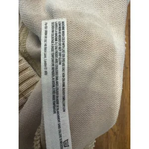 Free People Tikmo Hoodie Tan Acid Wash V-Neck Boxy Pullover Size Medium thumbnail 8