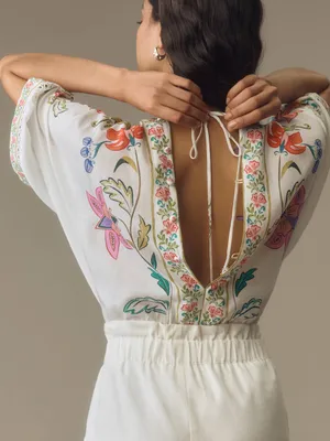 Farm Rio Insects Floral Bodysuit thumbnail 2