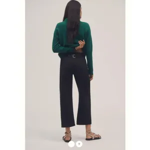 Anthropologie The Arin Mid-Rise Button-Front Barrel Pants Pilcro: Linen Edition thumbnail 4