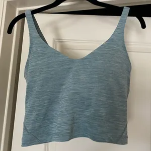 Lululemon Yoga Align Tank Heathered Tidewater Teal Size 10 thumbnail 1
