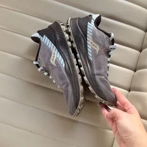 Saucony Women's Brown and Blue Trainers thumbnail 3