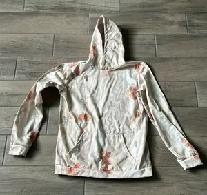 Leaf print hoodie Size L thumbnail 1