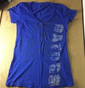 Women’s Florida Gators T-Shirt Blue/Gold Size Small thumbnail 1
