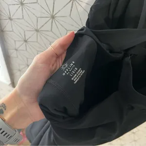 Aerie Offline Exercise Dress Black Cross Back thumbnail 8