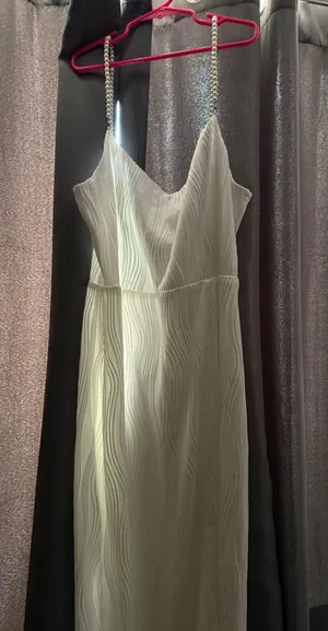 Rihoas Pearl strap white dress thumbnail 1