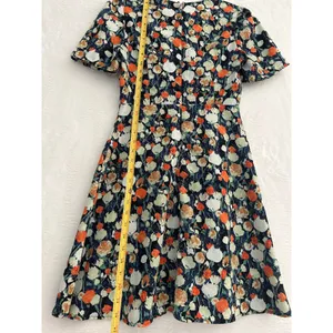 Love‎ + Harmony Floral Mini Dress Womens Small White Eyelet Collar Short Sleeve thumbnail 7