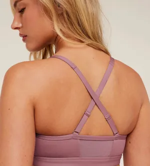 Gymshark ruched pink sports bra small thumbnail 2
