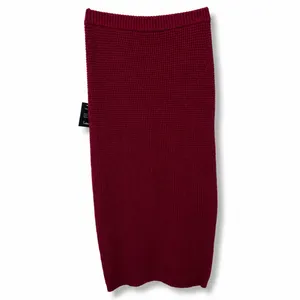 NEW Lulus Autumn Sweetheart Burgundy Waffle Knit Two-Piece Sweater Dress Medium thumbnail 8