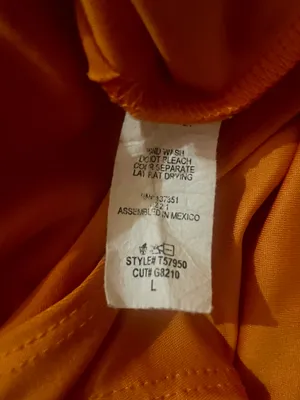 Soft orange bodysuit Size L thumbnail 7
