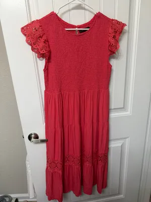 Midi dress Red Size XL thumbnail 3