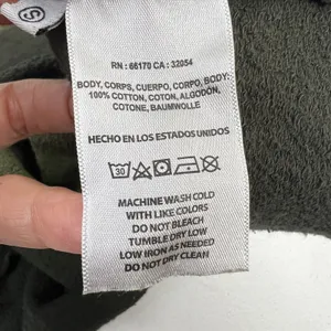 t.la Size S Tank Top Ombre Olive Green French Terry Raw Edge Anthropologie thumbnail 10