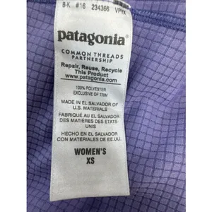 Patagonia Capilene Midweight 1/4 Zip Women’s XS Purple Baselayer Pullover thumbnail 10
