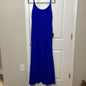 Lulus Modern Sensation Royal Blue Scoop Neck Mermaid Maxi Dress thumbnail 2
