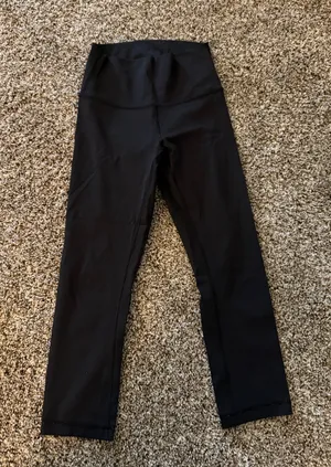 Lululemon Black Align Crop Leggings thumbnail 1